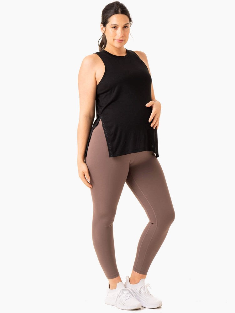 Ryderwear Active Bump Leggings Čokolády | VBIR-34605