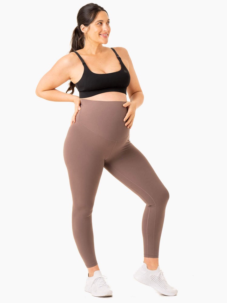 Ryderwear Active Bump Leggings Čokolády | VBIR-34605