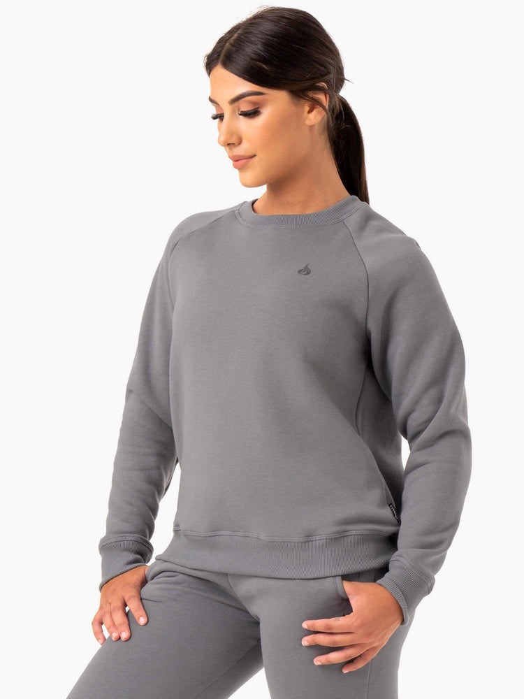 Ryderwear Adapt Boyfriend Svetrové Šedé | ZTQV-94172