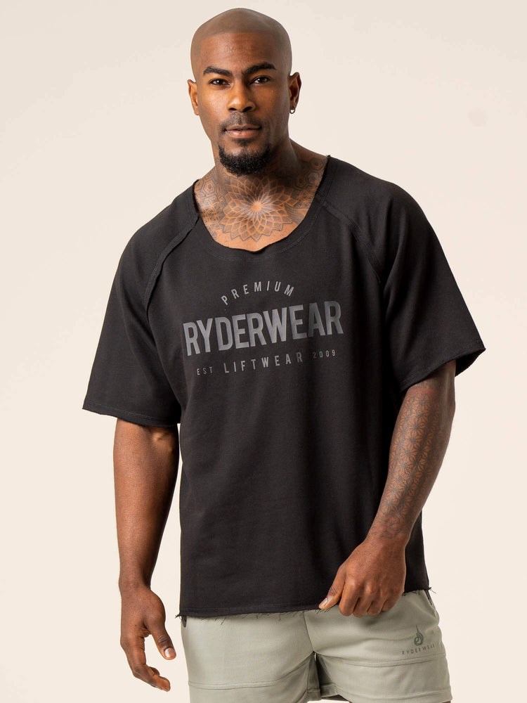 Ryderwear Advance Fleece Rag Top Černé | WDGO-31024