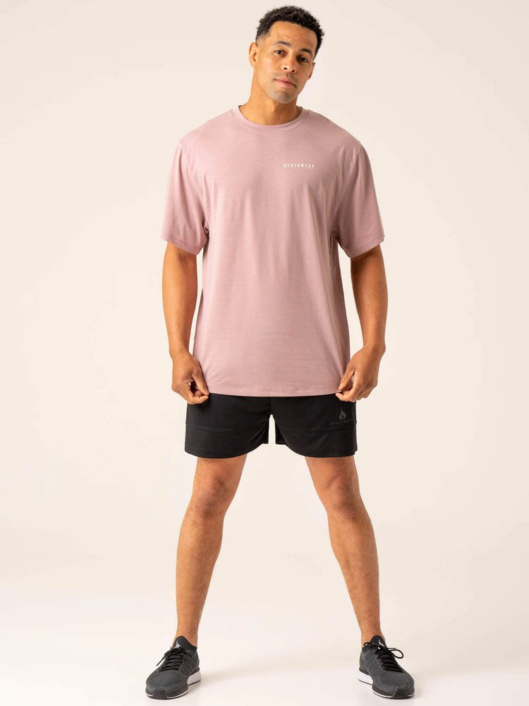 Ryderwear Advance Oversized T-Shirt Cinder | BGKW-10753