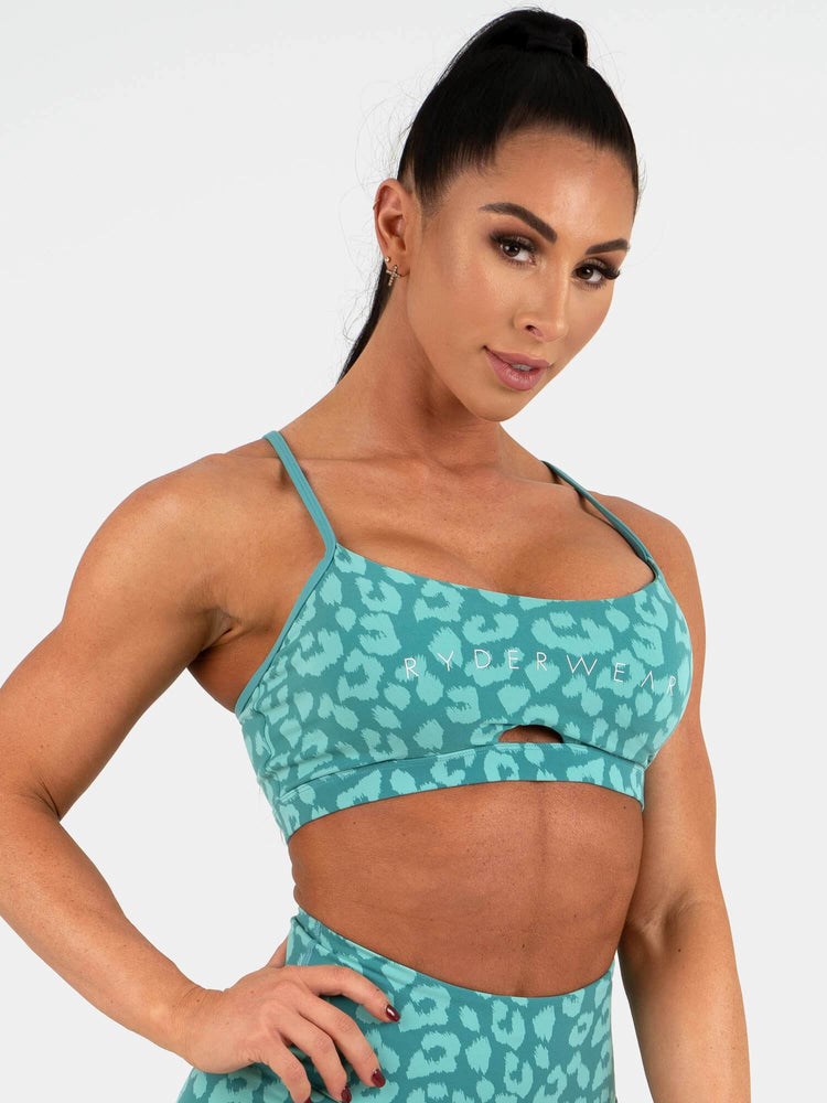 Ryderwear Animal Sports Bra Leopard | SPNI-46803