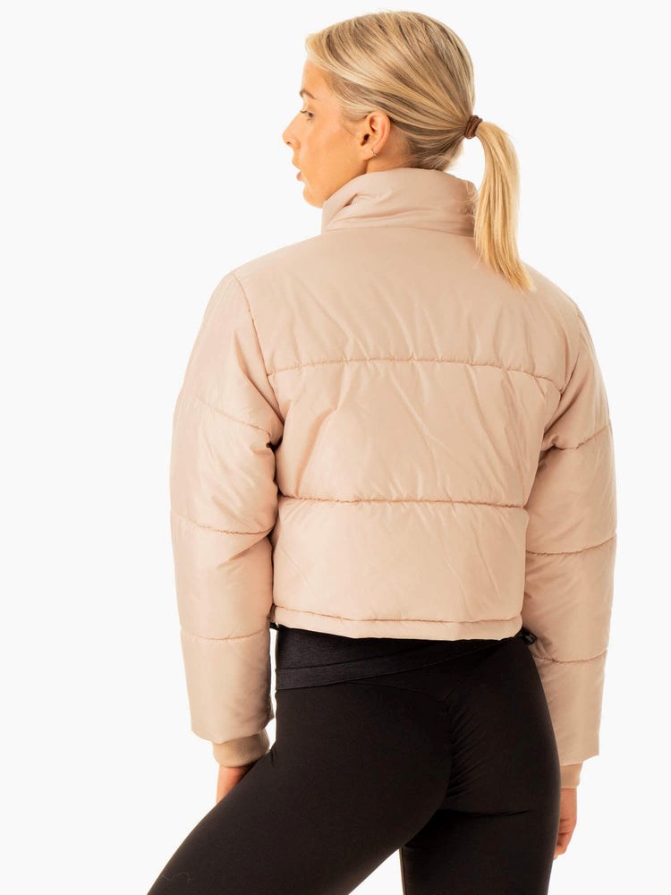 Ryderwear Apex Puffer Jacket Nude | SXZY-47509