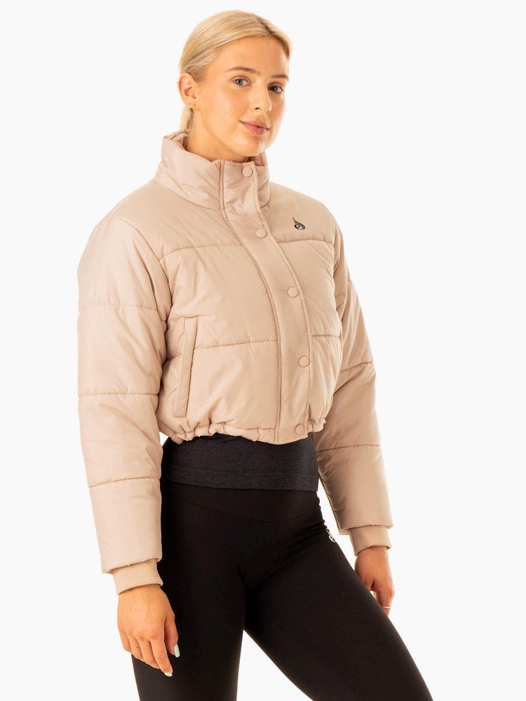 Ryderwear Apex Puffer Jacket Nude | SXZY-47509