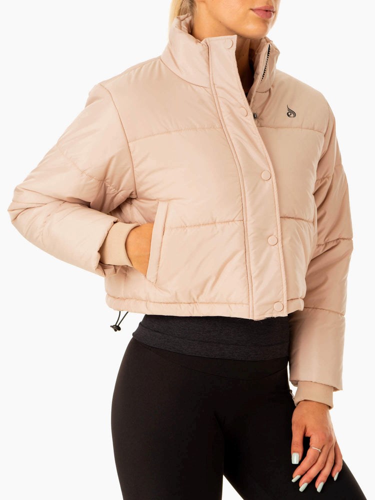 Ryderwear Apex Puffer Jacket Nude | SXZY-47509