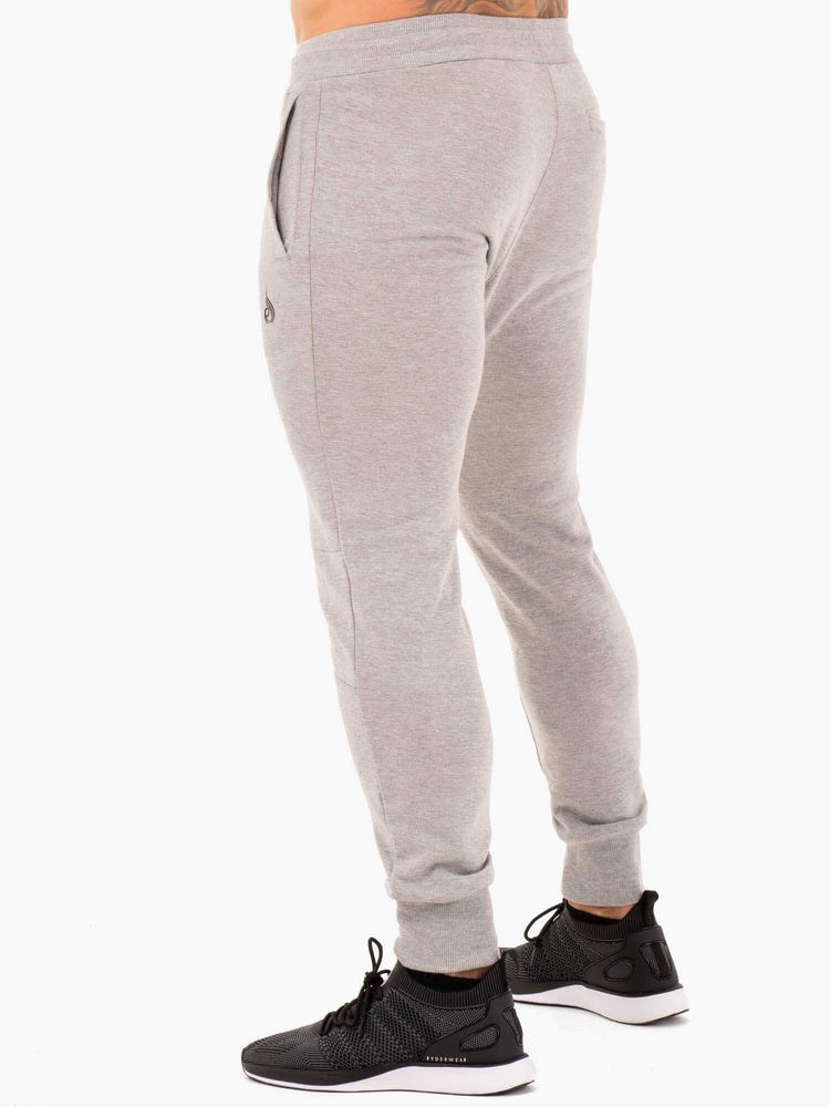 Ryderwear Atletické Fleece Track Pants Šedé | ZDPT-28157