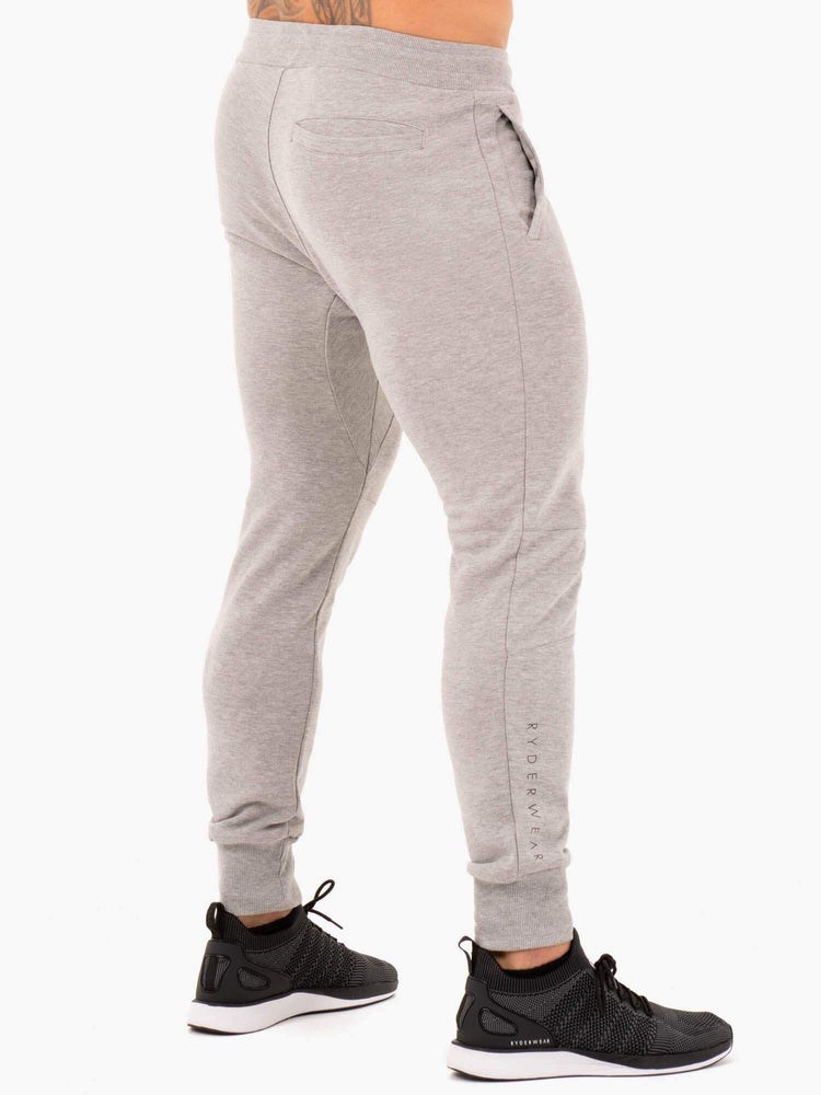 Ryderwear Atletické Fleece Track Pants Šedé | ZDPT-28157