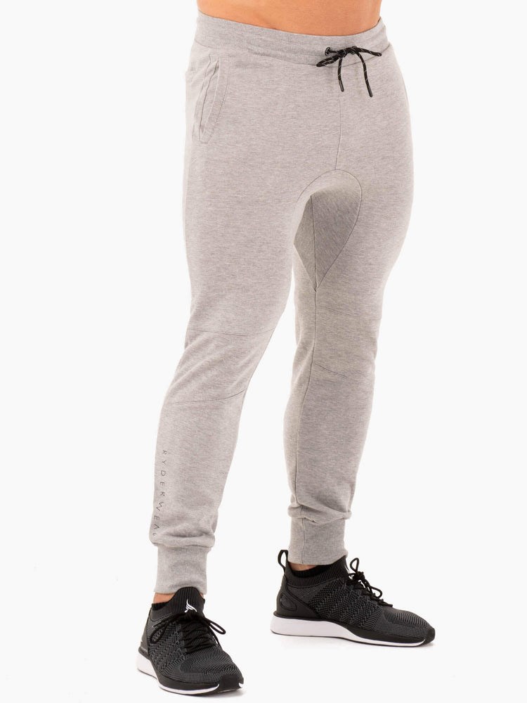 Ryderwear Atletické Fleece Track Pants Šedé | ZDPT-28157