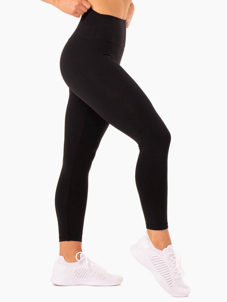 Ryderwear Base Full Length High Waisted Leggings Černé | DJKX-31879