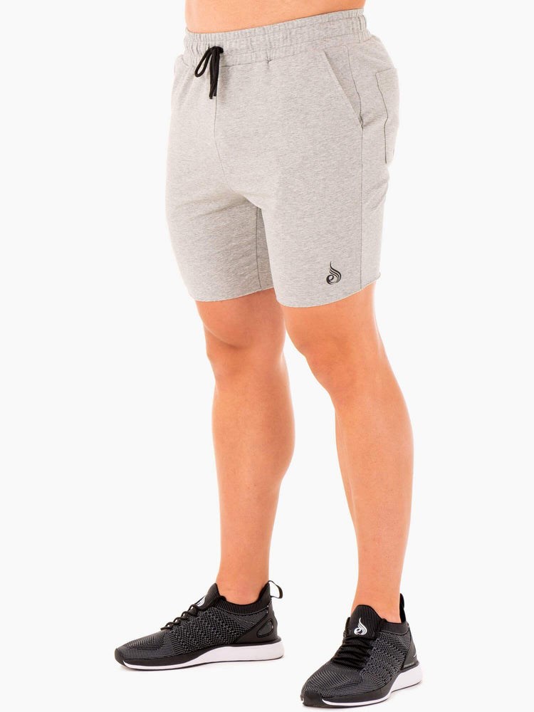 Ryderwear Base Gym Shorts Šedé | QGAR-37402