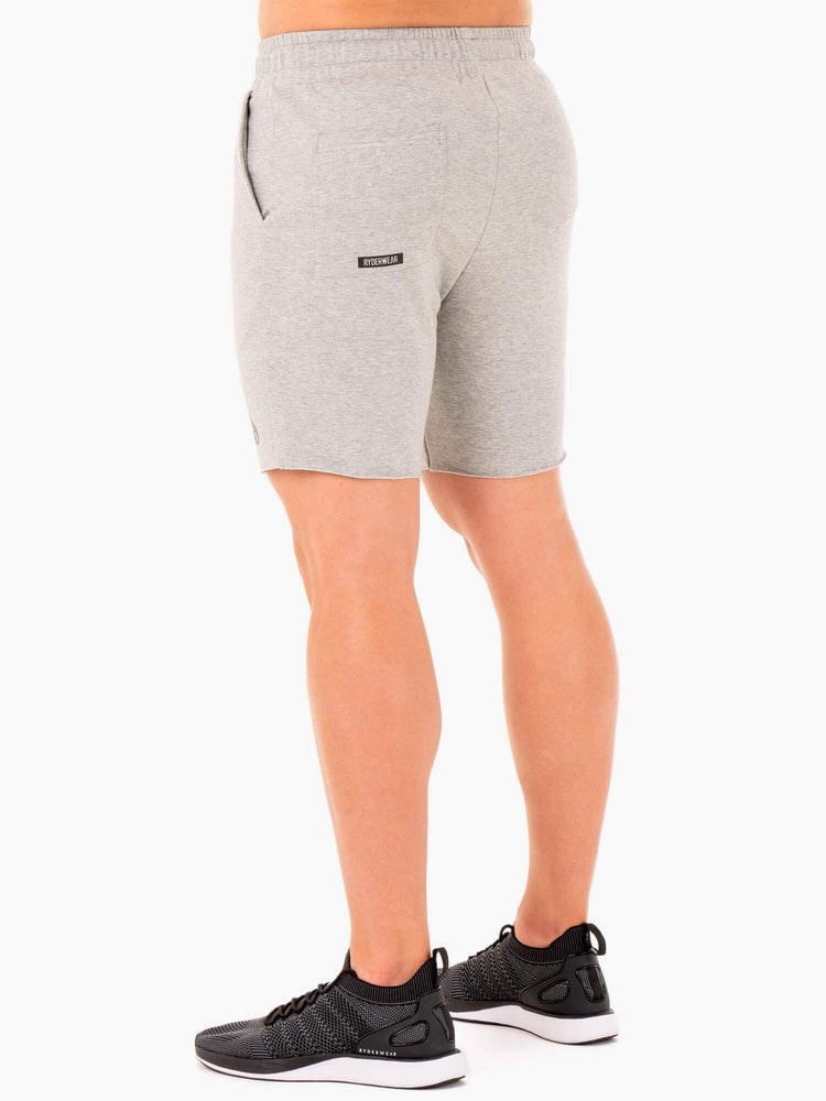 Ryderwear Base Gym Shorts Šedé | QGAR-37402