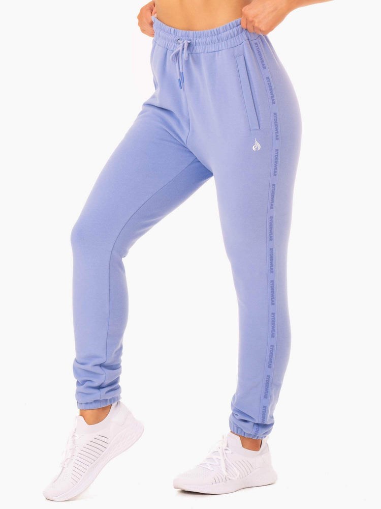 Ryderwear Base High Waisted Track Pants Fialové | ORGA-03476