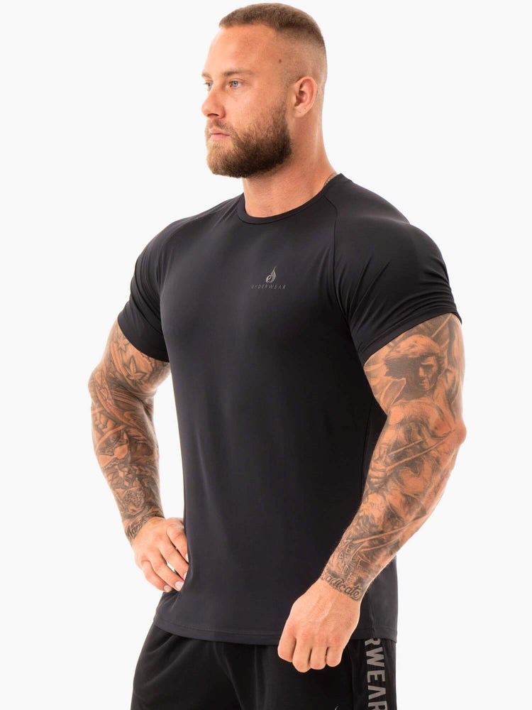 Ryderwear Breeze T-Shirt Černé | AXOT-26173