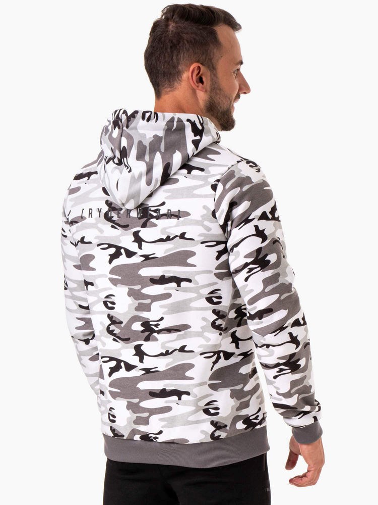 Ryderwear Camo Tech Pullover Hoodie Maskáčové | EXRG-89230