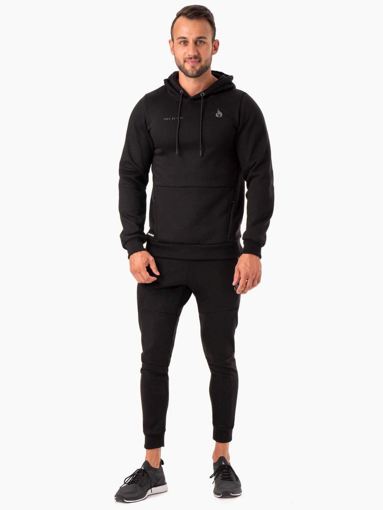 Ryderwear Camo Tech Pullover Hoodie Černé | ZJXB-07829