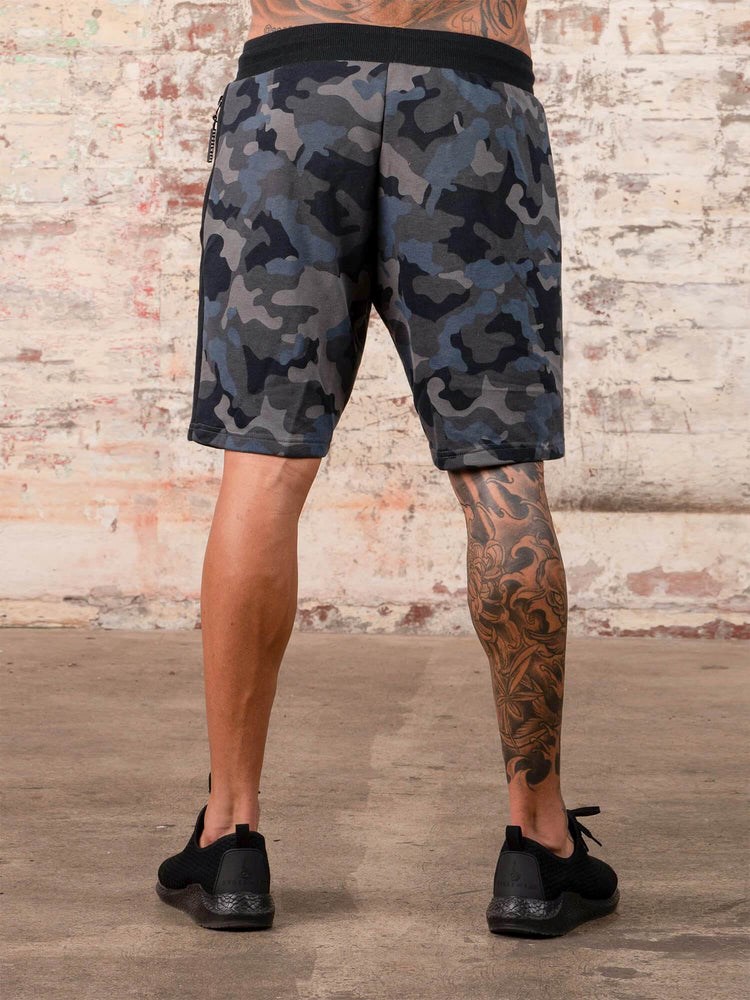 Ryderwear Camo Track Shorts Black/Camo | MJFH-95418