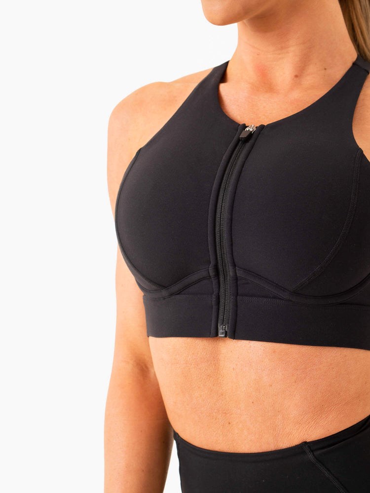 Ryderwear Critical High Impact Sports Bra Černé | LCQV-78369