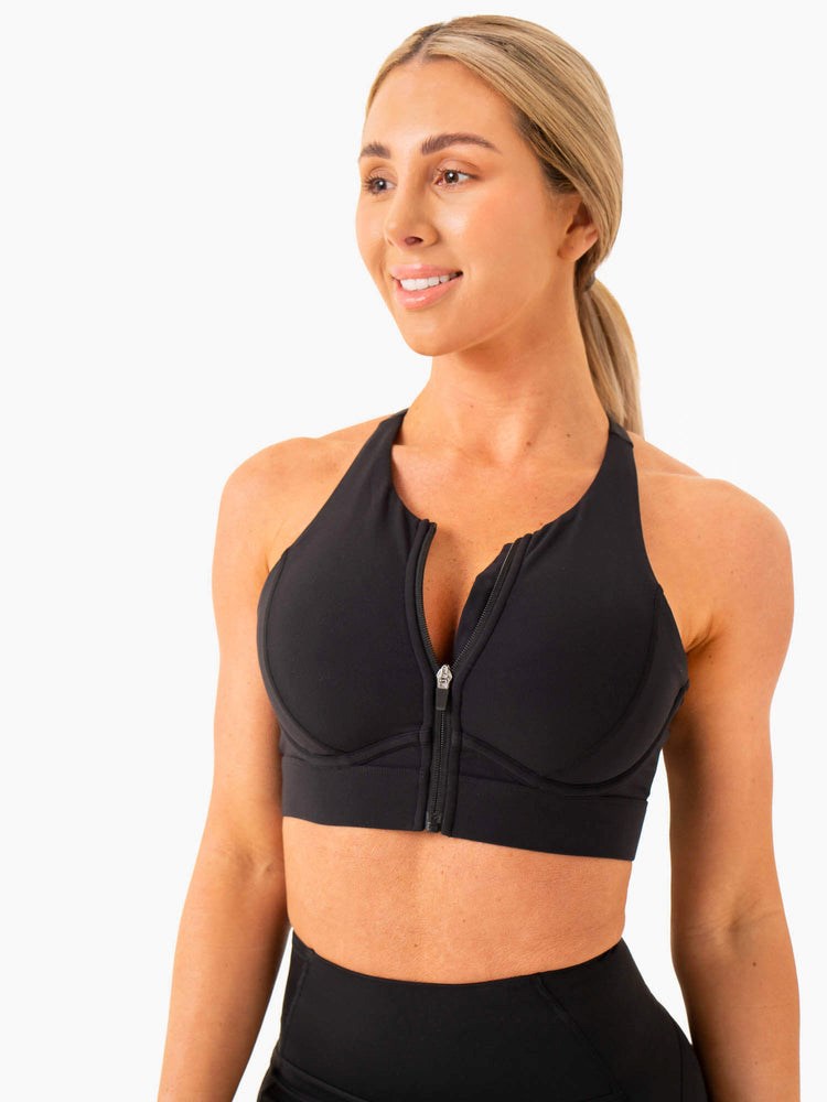 Ryderwear Critical High Impact Sports Bra Černé | LCQV-78369