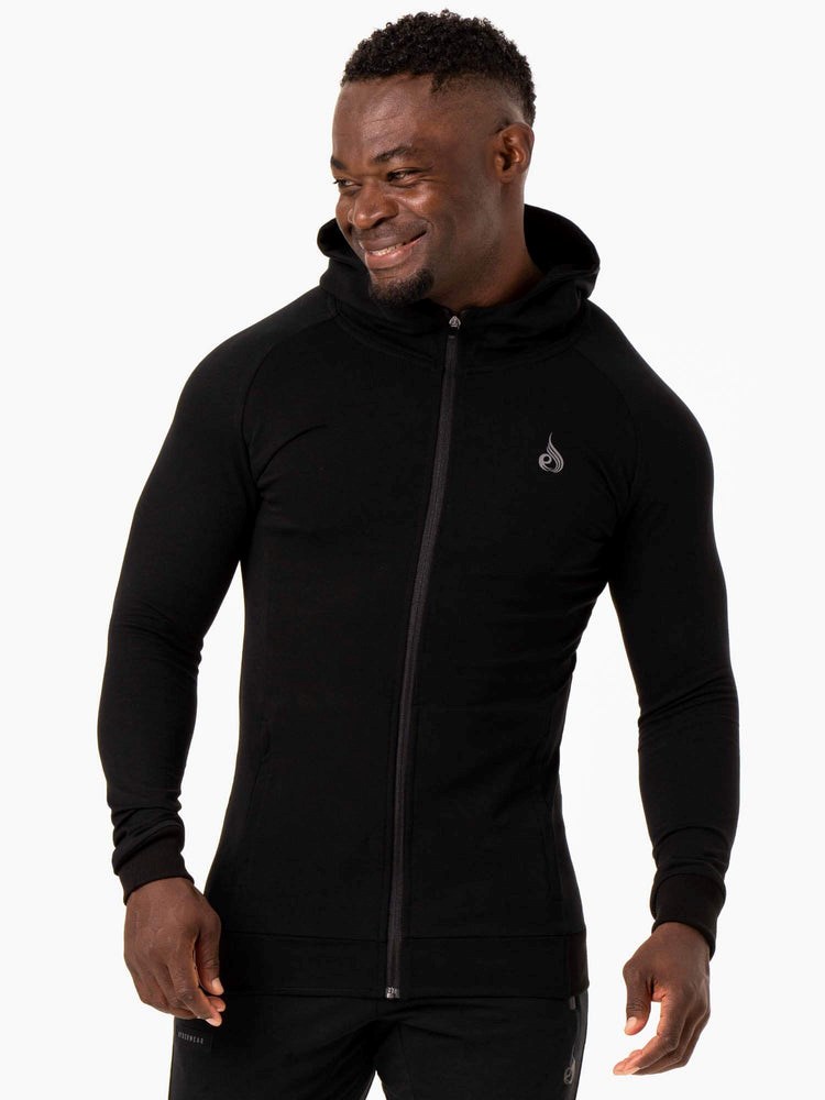 Ryderwear Critical Zip Up Hoodie Černé | MQLY-81459