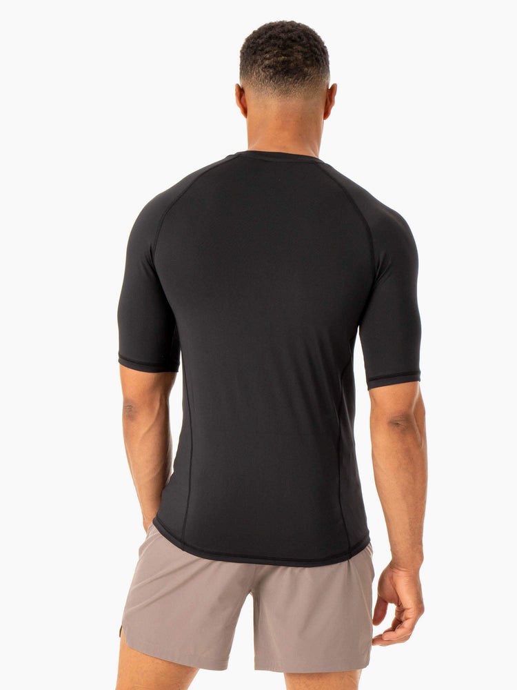 Ryderwear Division Base Layer T-Shirt Černé | WNBP-81639