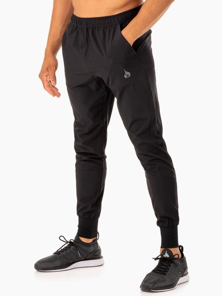 Ryderwear Division Woven Joggers Černé | LAKZ-42856