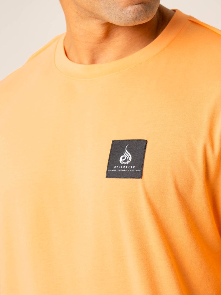 Ryderwear Dynamic Oversized T-Shirt Oranžové | SOTP-61407