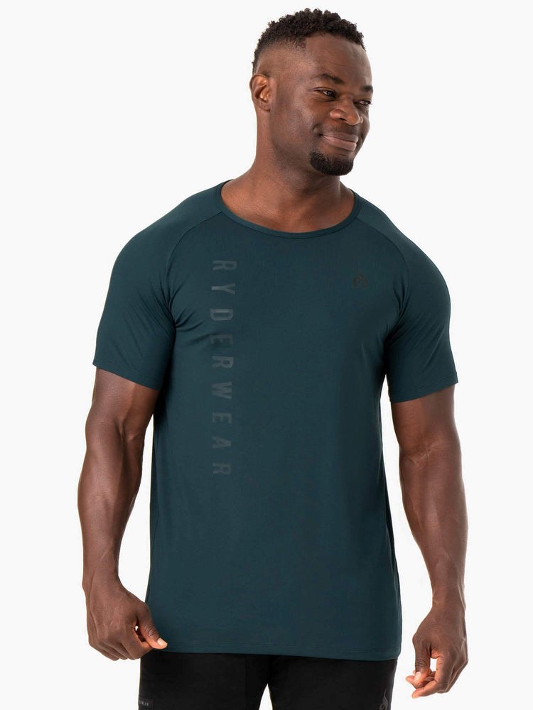 Ryderwear Endurance T-Shirt Zelene | XUVT-75913