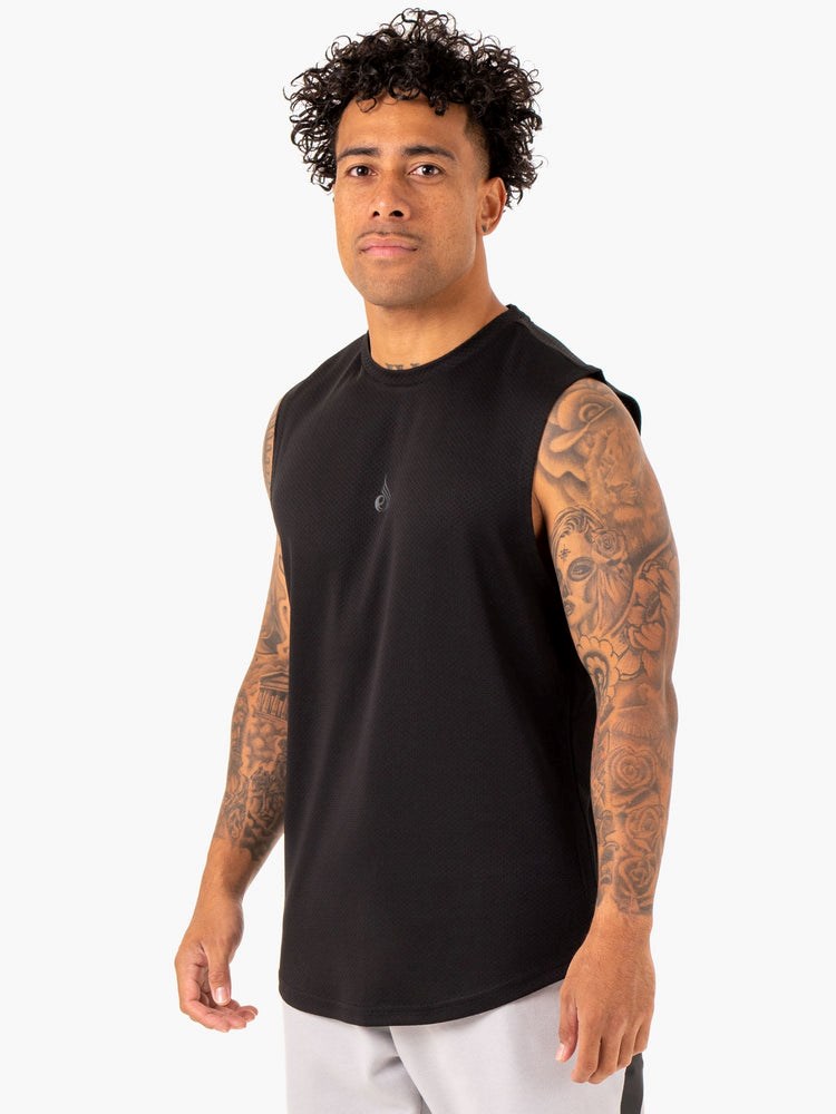 Ryderwear Enhance Muscle Tank Černé | XFEU-02187