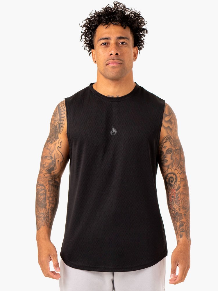 Ryderwear Enhance Muscle Tank Černé | XFEU-02187