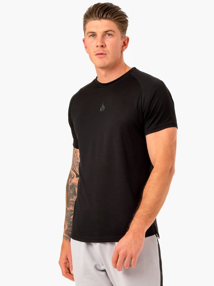 Ryderwear Enhance T-Shirt Černé | RCPT-39486