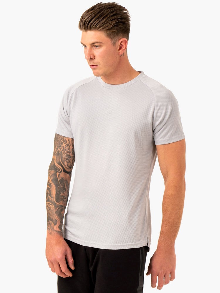 Ryderwear Enhance T-Shirt Šedé | MCVW-96420