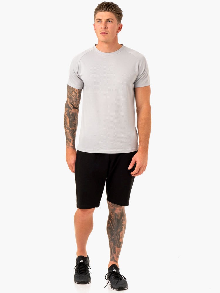 Ryderwear Enhance T-Shirt Šedé | MCVW-96420