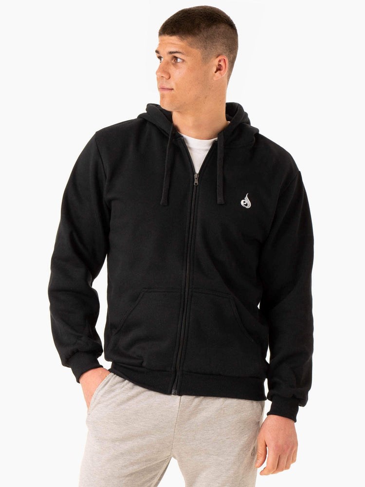 Ryderwear Essential Zip Up Jacket Černé | KJWH-05694