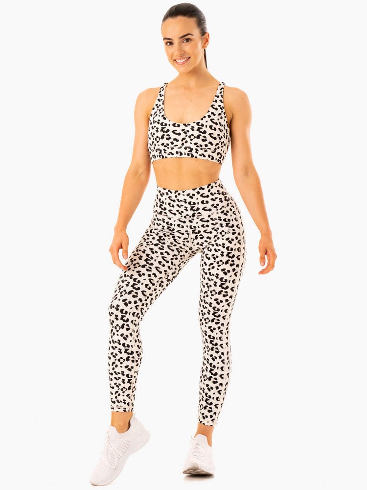 Ryderwear Evolution Sports Bra Leopard | BDFC-58329