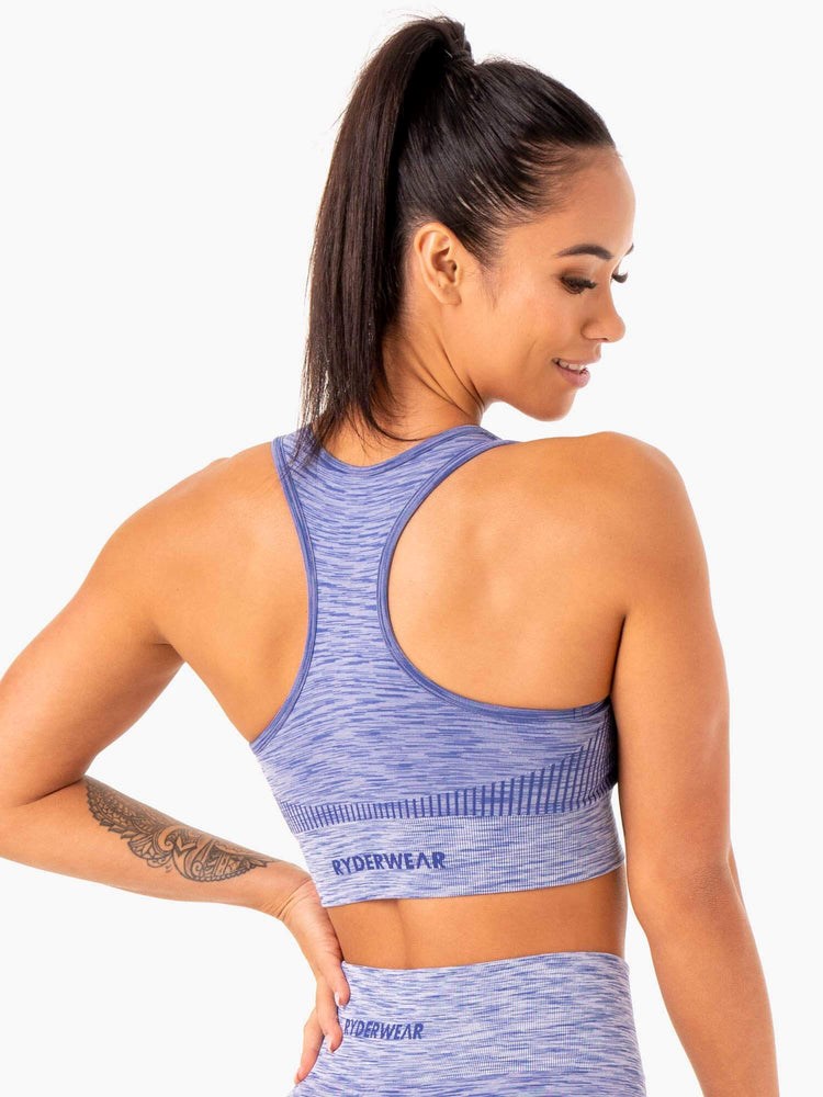 Ryderwear Evolve Seamless Longline Sports Bra Blankyt | IOQT-91874