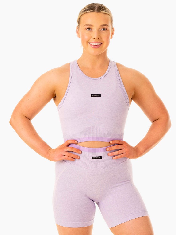 Ryderwear Excel Seamless Tank Levandule | IULH-53780