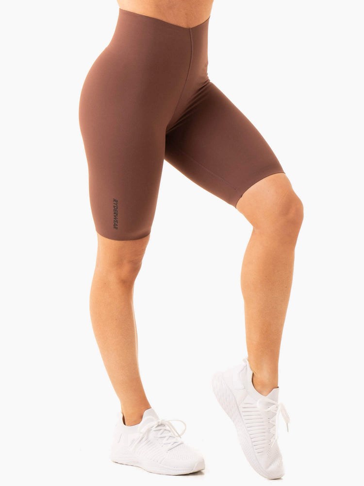 Ryderwear Extend Compression Bike Shorts Čokolády | LDPB-67584