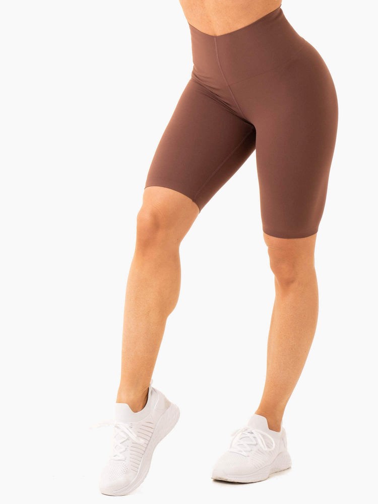 Ryderwear Extend Compression Bike Shorts Čokolády | LDPB-67584