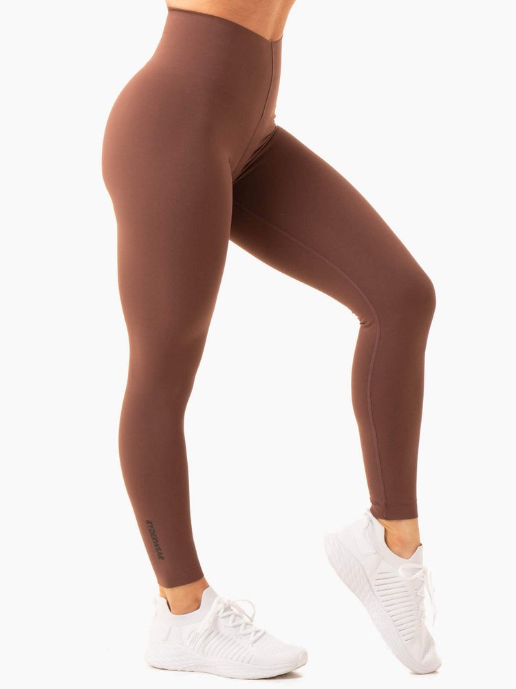 Ryderwear Extend Compression Leggings Čokolády | HNSR-76205