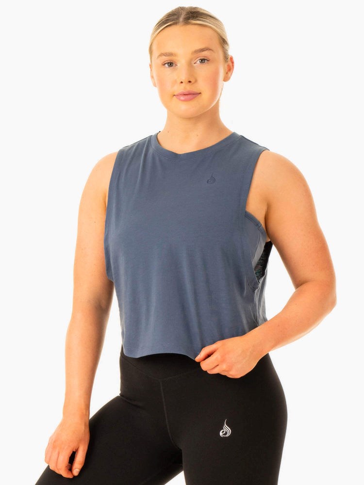 Ryderwear Flow Scoop Tank Blankyt | JGTV-79840