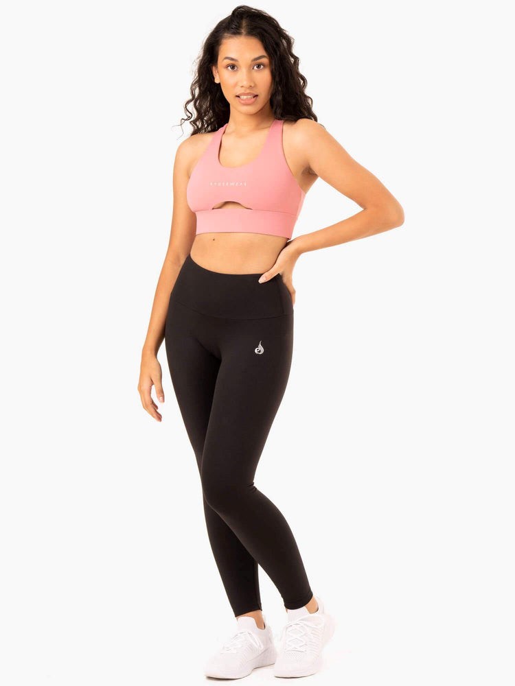 Ryderwear Focus Contour Sports Bra Růžové | DMCU-16905