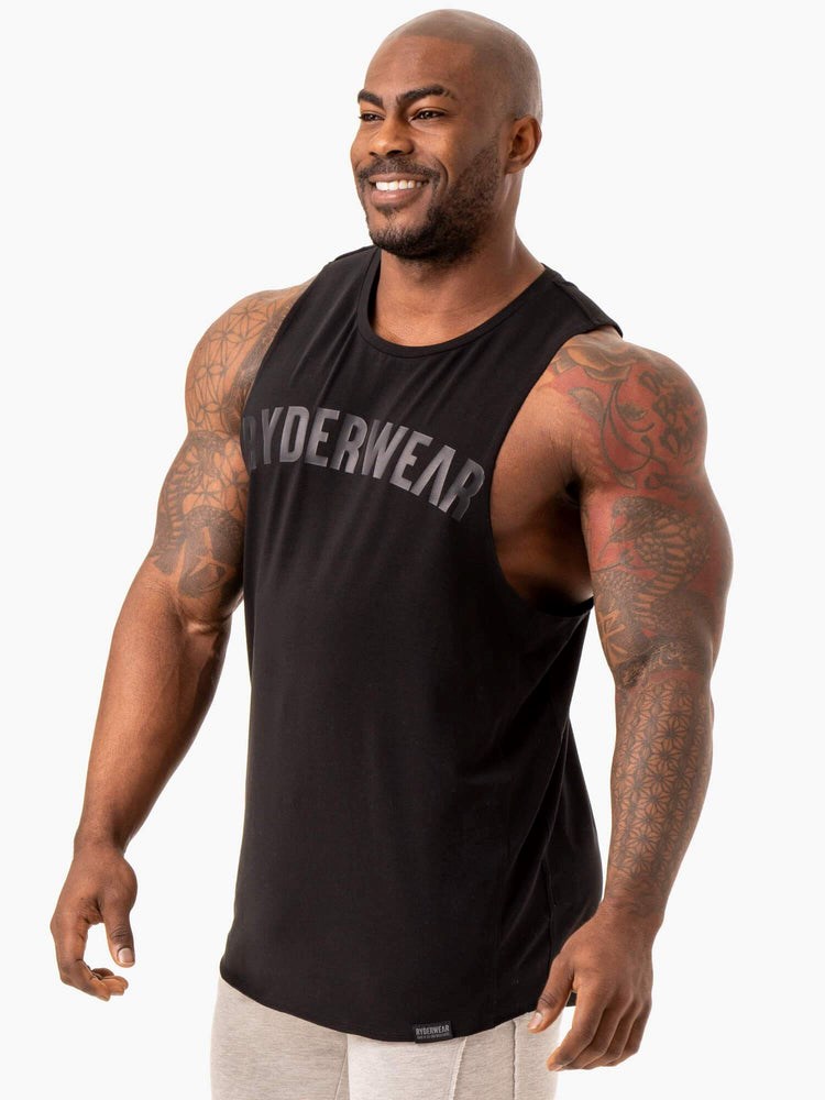 Ryderwear Force Baller Tank Černé | QNYT-81603