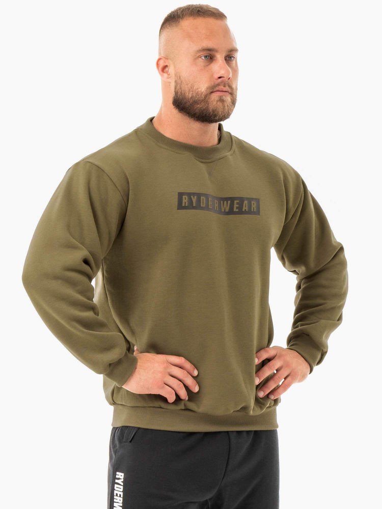 Ryderwear Force Pullover Hnědožlutý | BWQU-43189