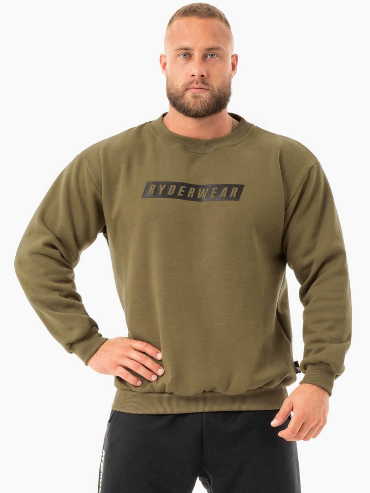 Ryderwear Force Pullover Hnědožlutý | BWQU-43189