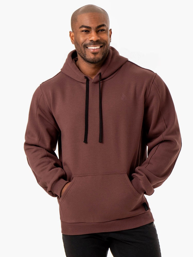 Ryderwear Force Pullover Hoodie Brick | HLVQ-09578