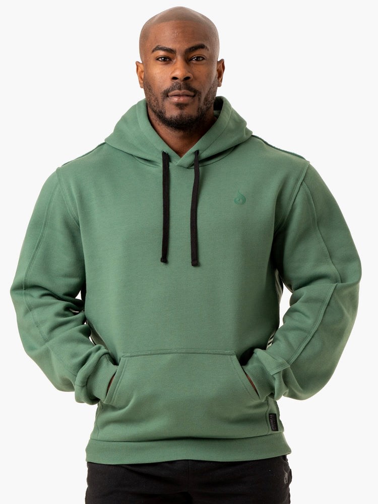 Ryderwear Force Pullover Hoodie Zelene | EGAJ-58971