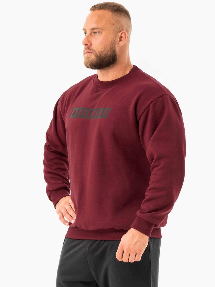 Ryderwear Force Pullover Vínové | QGKY-38610