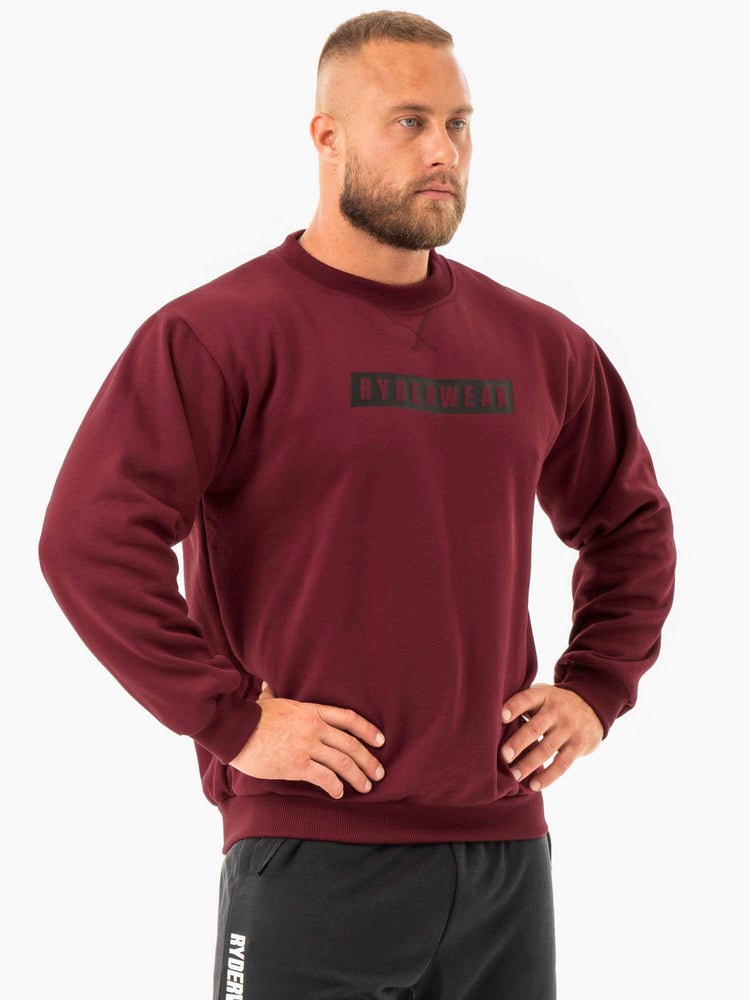 Ryderwear Force Pullover Vínové | QGKY-38610