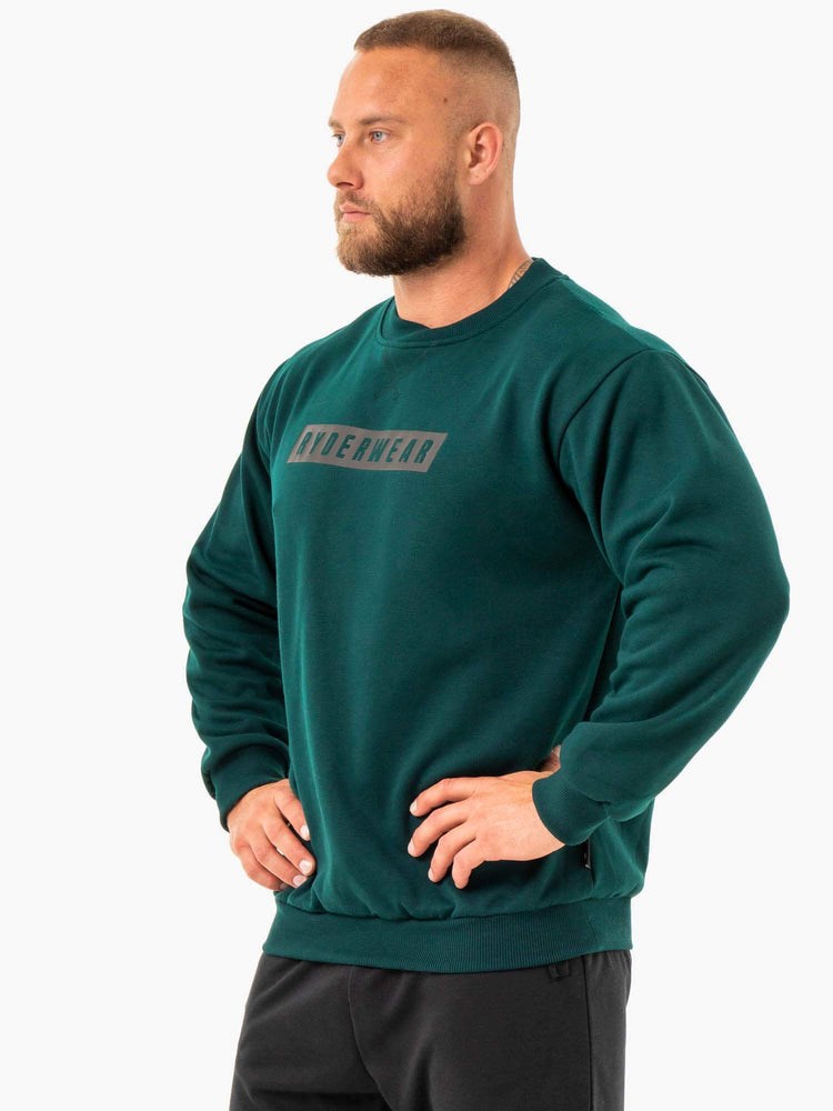 Ryderwear Force Pullover Zelene | SLUC-12056