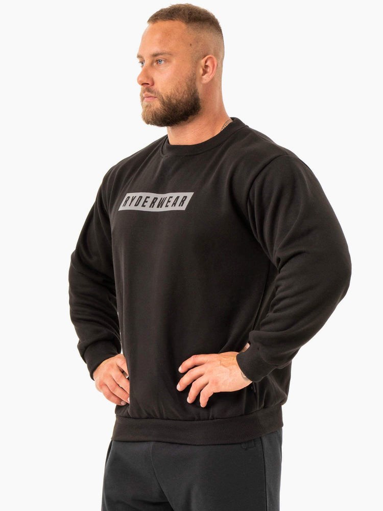 Ryderwear Force Pullover Černé | IDTC-21405